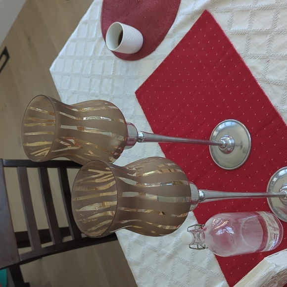 Candle Holders Pair - Picture 2 of 2